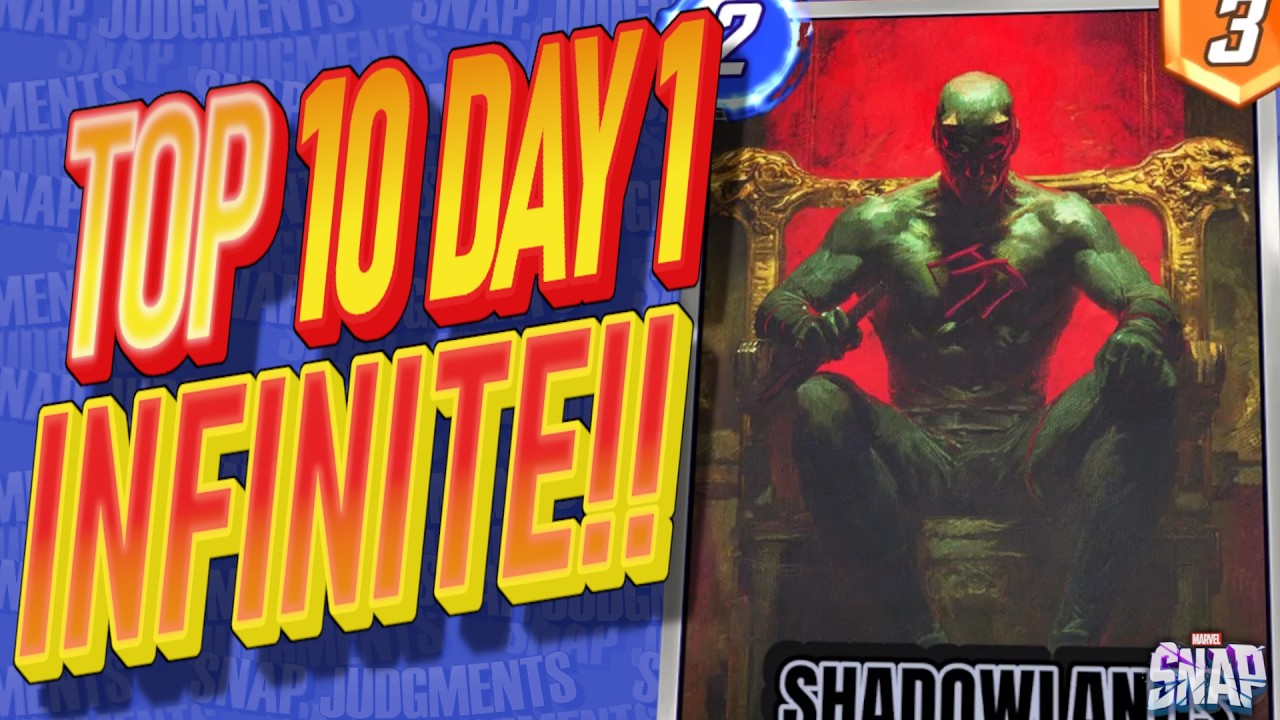 Best Day 1 Infinite Decks for Daredevil Shadowlands! Marvel Snap
