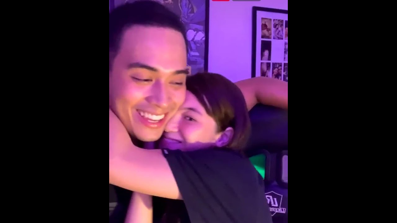 Diego Loyzaga and Barbie Imperial IG Live.