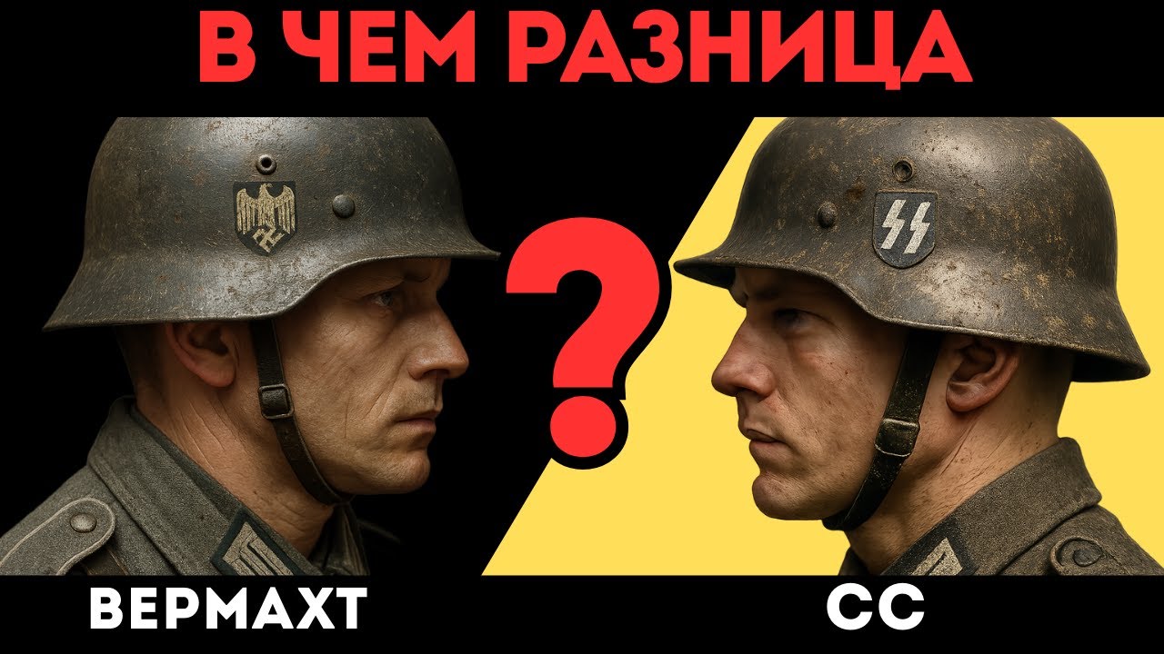 Отличие СС от Вермахта