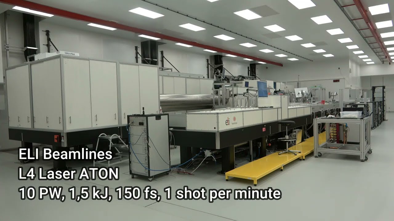 ELI Beamlines L4 ATON laser