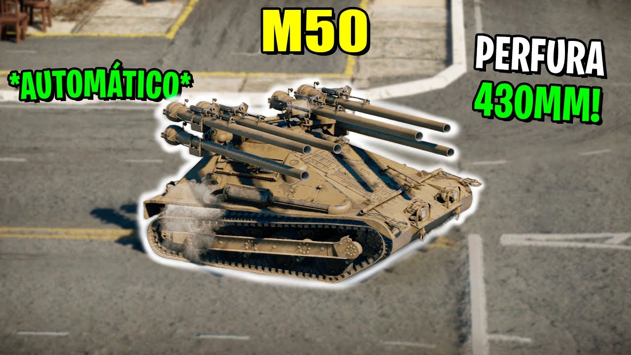 Esse tanque simplesmente tem 6 CANOS! - War Thunder