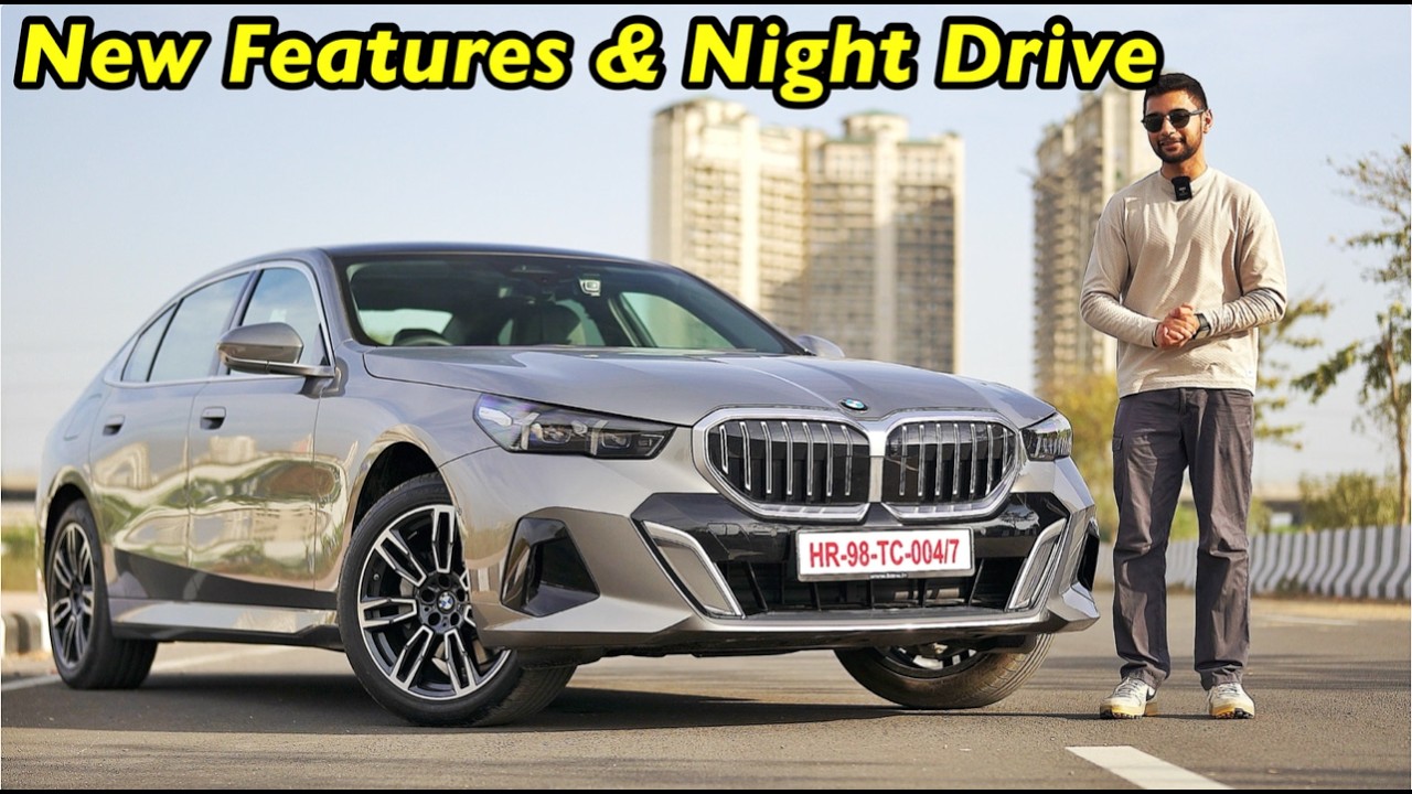 2026 BMW 5 Series Drive Review Day & Night New Features 😍 @Aayushssm