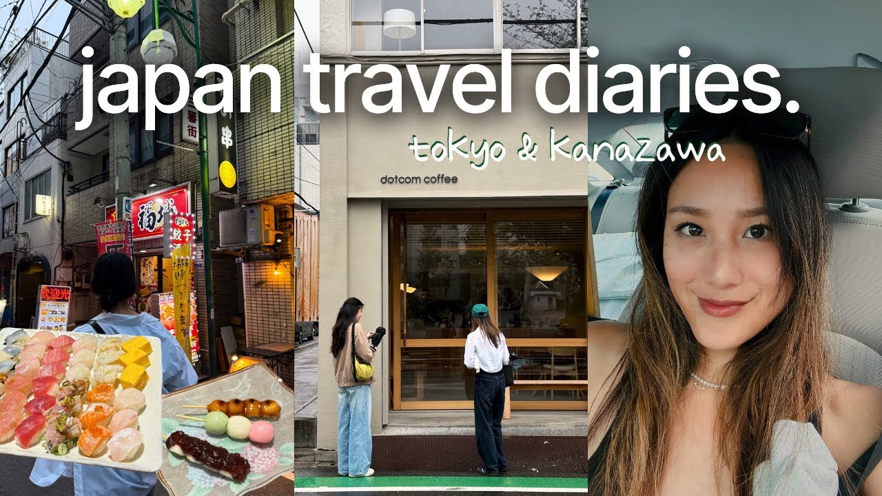 japan vlog 🇯🇵  | back in tokyo, taking the bullet train, first time in kanazawa