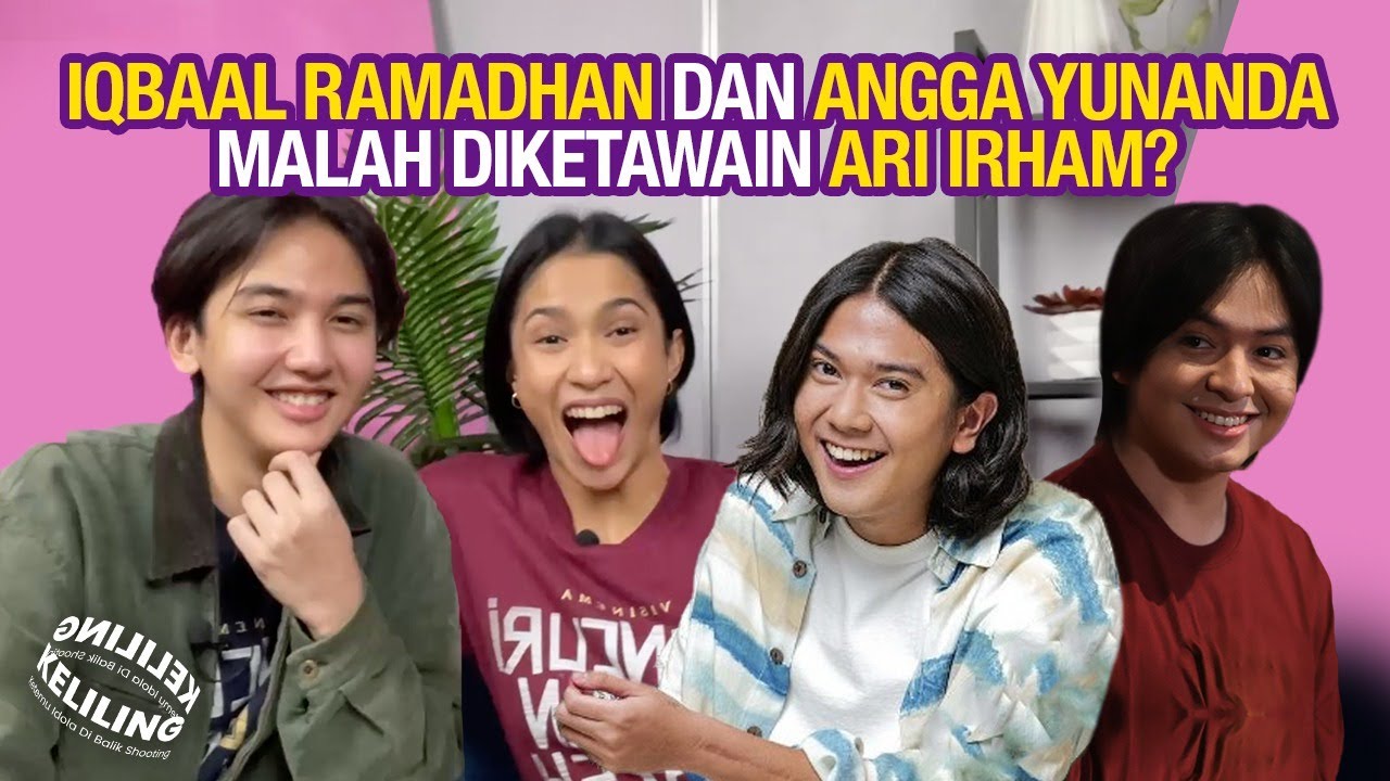 Iqbaal Ramadhan dan Angga Yunanda Kena Roasting? | #KelilingEventori