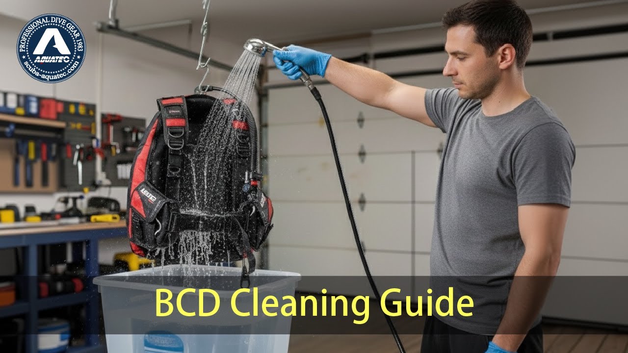 【 Scuba-Aquatec Diving Gear Guide】How to Clean & Maintain Your Scuba BCD (Complete Guide)