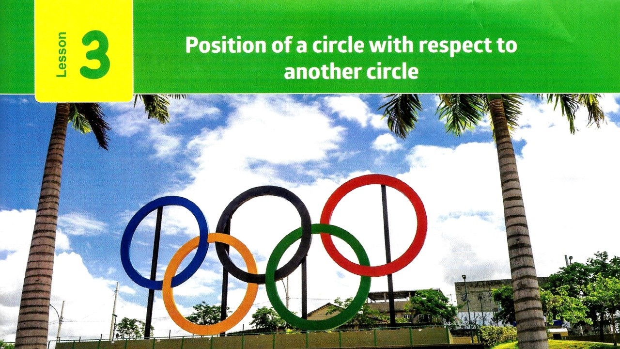 Prep3\ Math 2026 - 2nd term\ Unit 4 \ Lesson 3 \ Position of a circle with respect to another circle