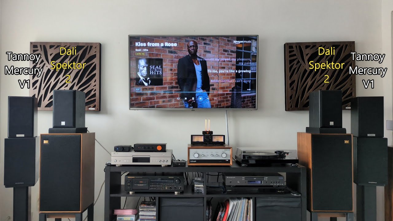 Dali Spektor 2 Vs Tannoy Mercury V1 #speakertest #speakercomparison #utilitariantv