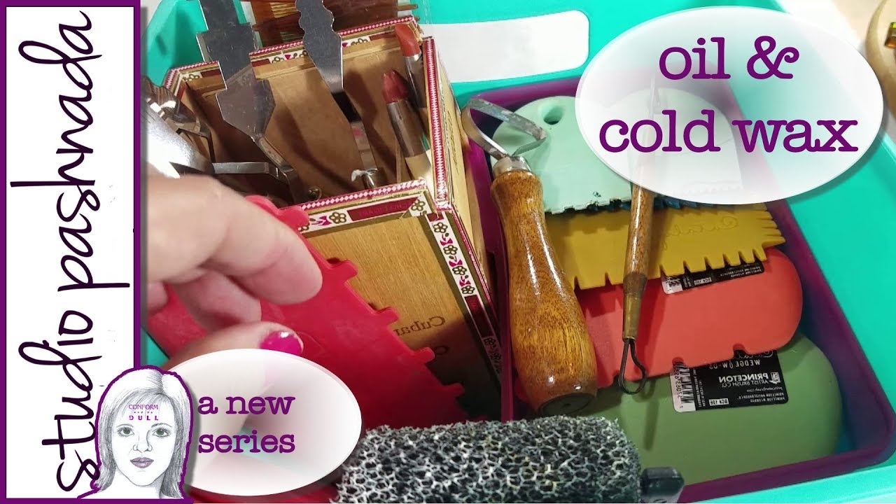 Oil & Cold Wax Painting Tools and Supplies