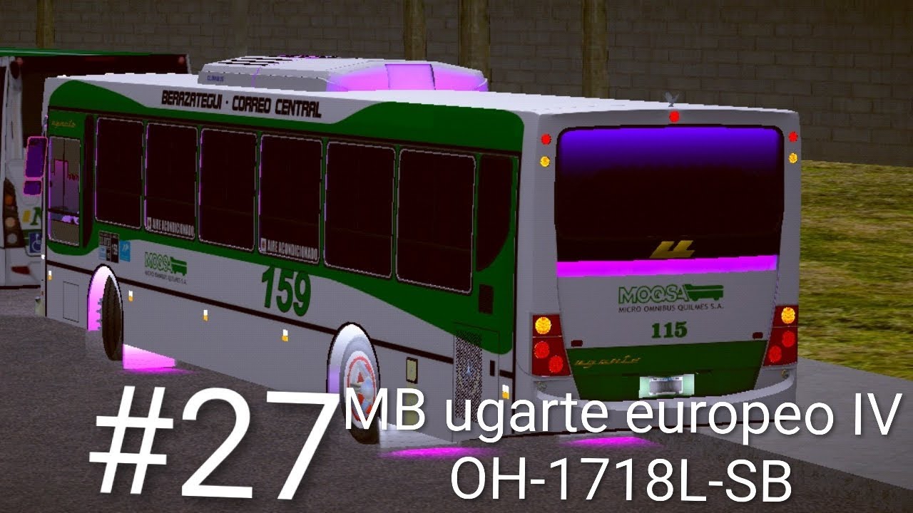 Serie de PBS2 #27 mi línea favorita 👀🔥 Linea 159 ramal 2 interno 115 MB ugarte europeo IV 1718L-SB