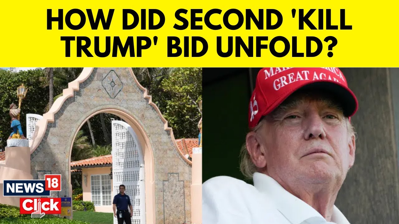 Donald Trump Targeted In Apparent Assassination Attempt At Golf Course In Florida | N18G | News18