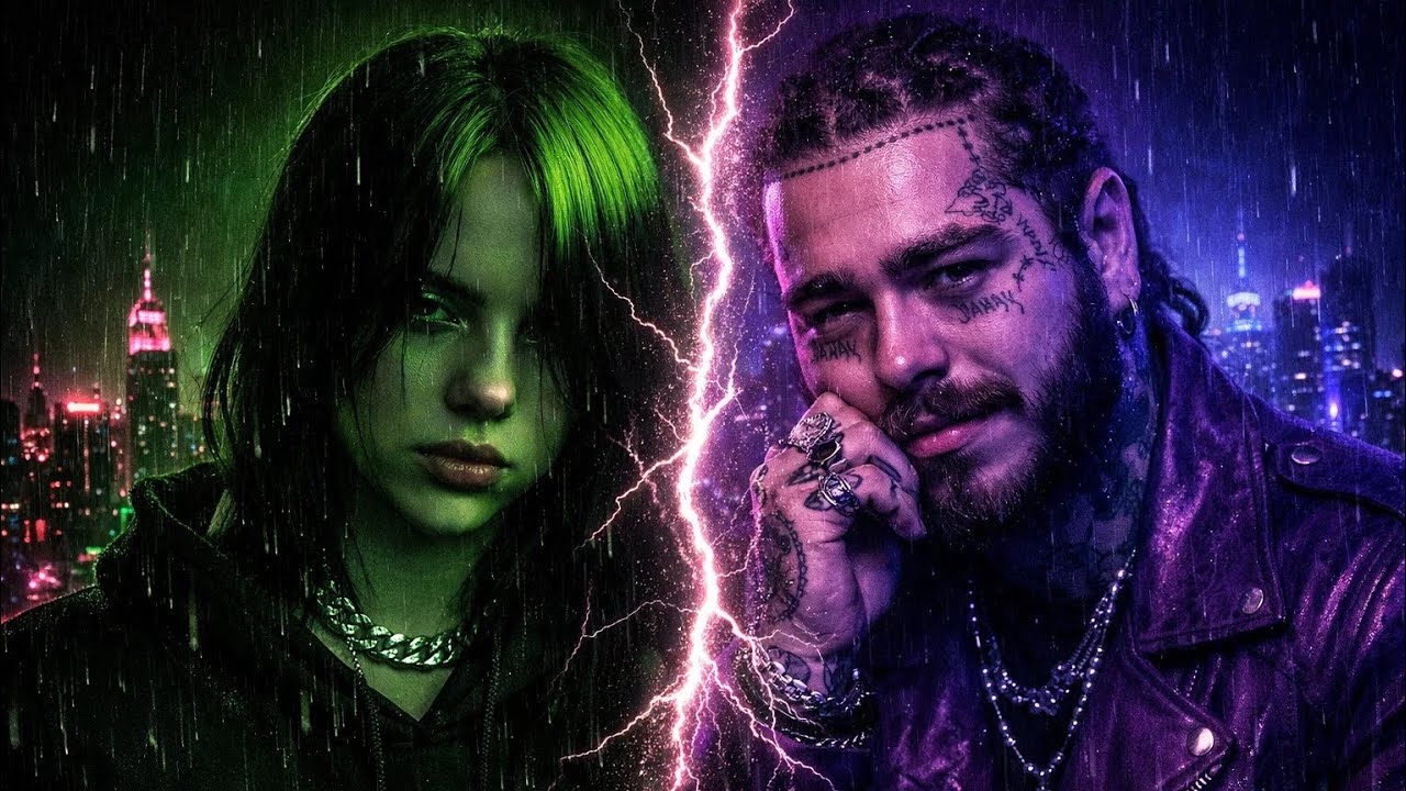 Billie eilish ft. Post Malone - Neon Graveyard