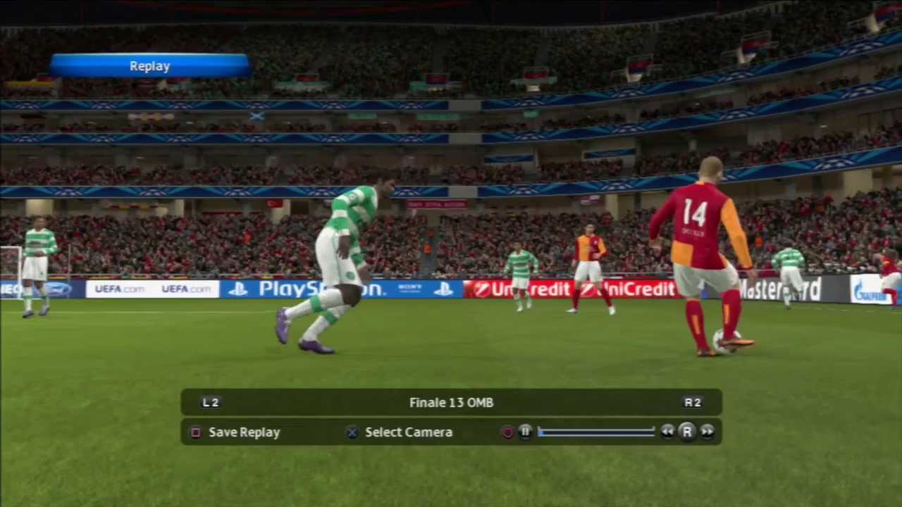 Pro Evolution Soccer 2014 (PES 2014) - Galatasaray v Celtic gameplay