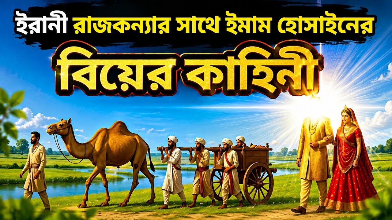 ইরানী রাজকন্যার সাথে ইমাম হুসাইন রাঃ এর বিবাহের কাহিনী|ইমাম হোসাইন রাঃ এর বিয়ের কাহিনী |ইমাম হোসাইন