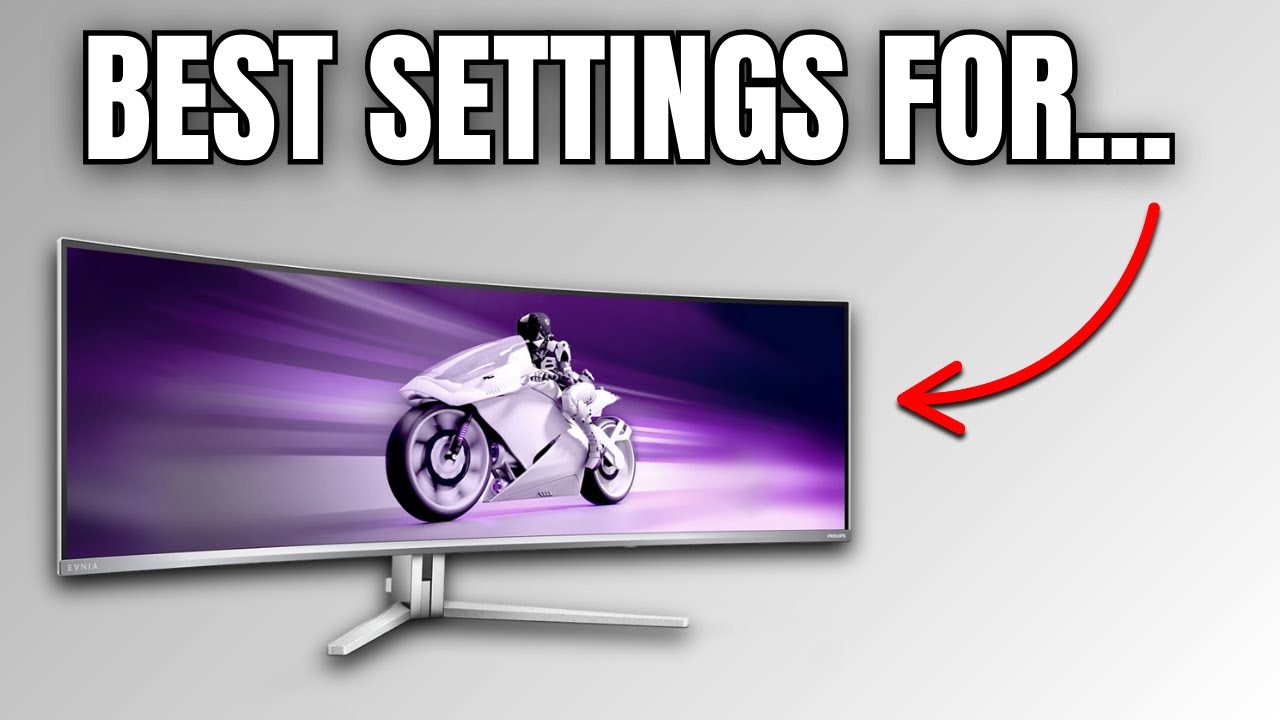 Best Settings For Philips Evnia 49M2C8900L