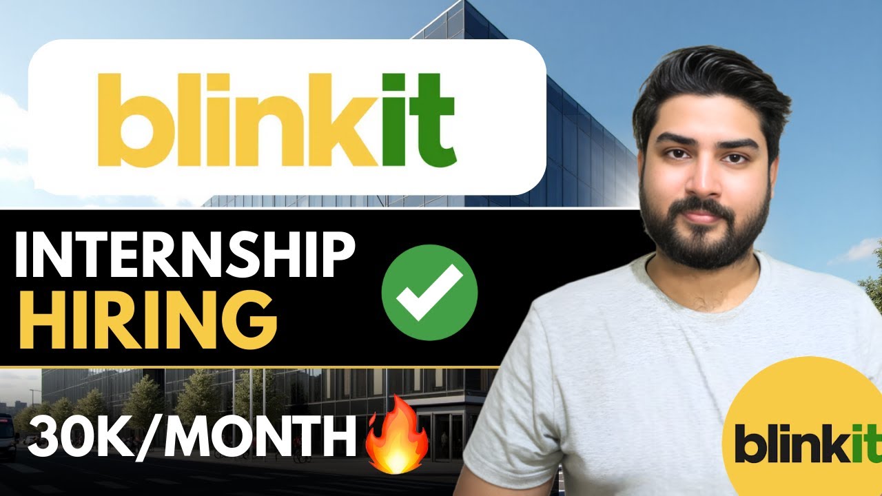 Blinkit набирает стажеров! Подайте заявку прямо сейчас!