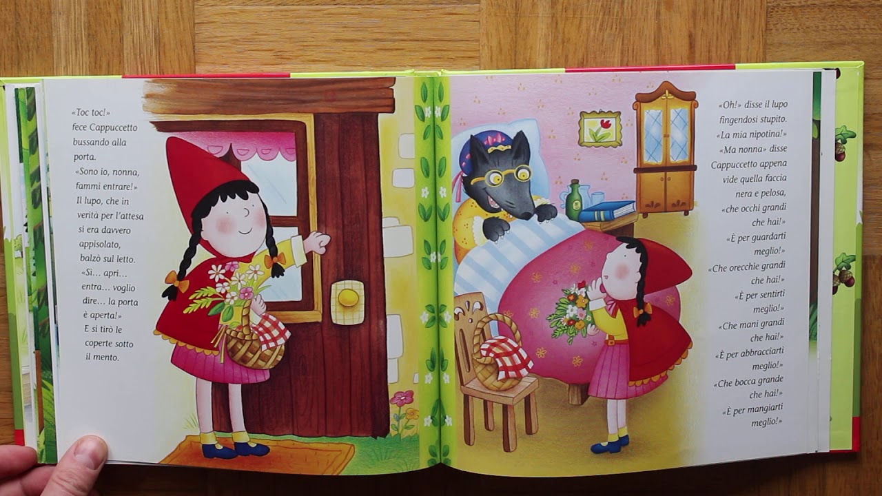 Audio libro Fiaba per bambini :CAPPUCCETTO ROSSO
