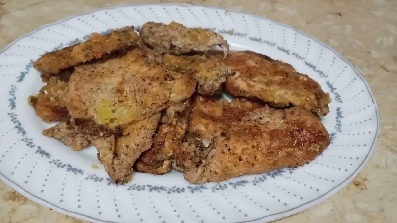بانيه مشوي بالخلطه الجباره على الجريل