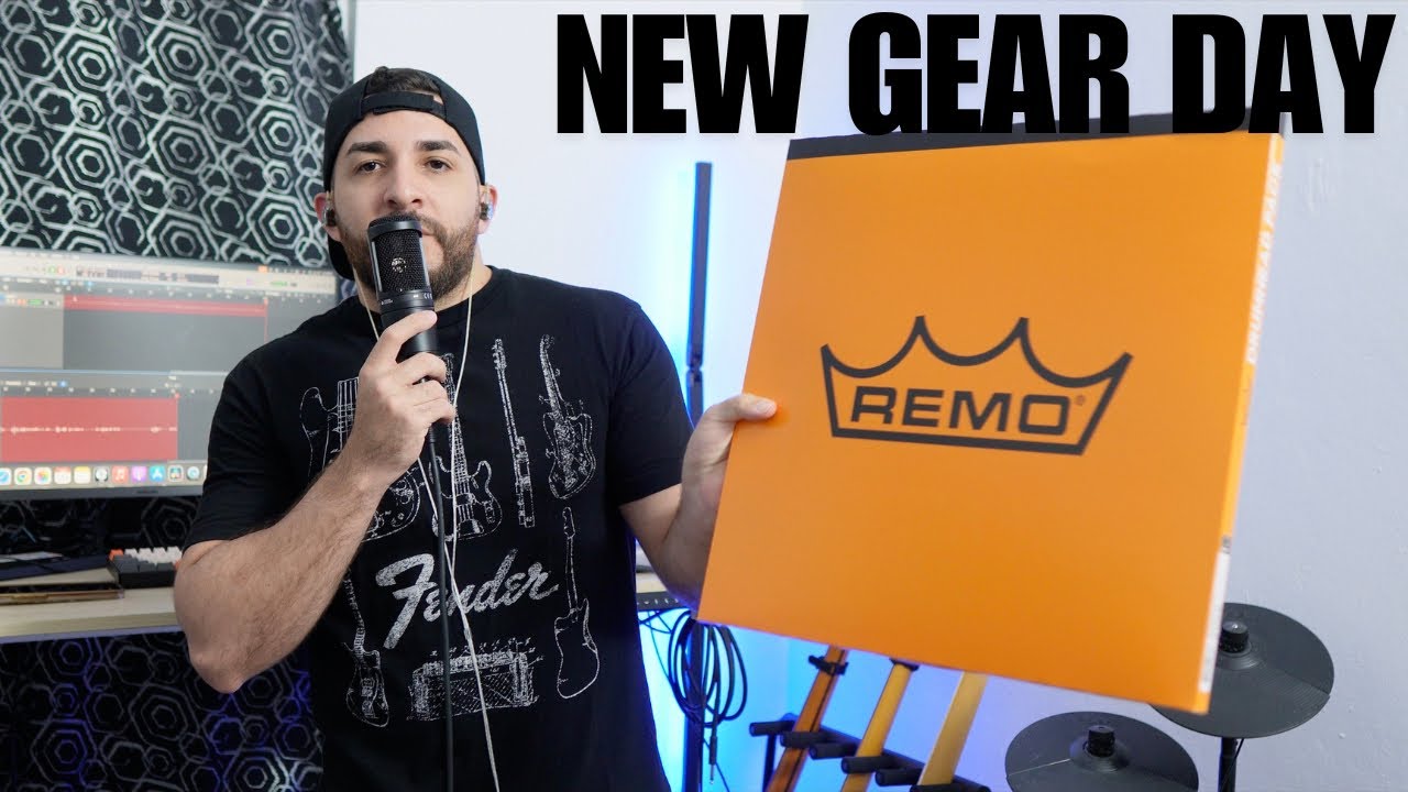 Unboxing Drum Gear!  #newgearday 