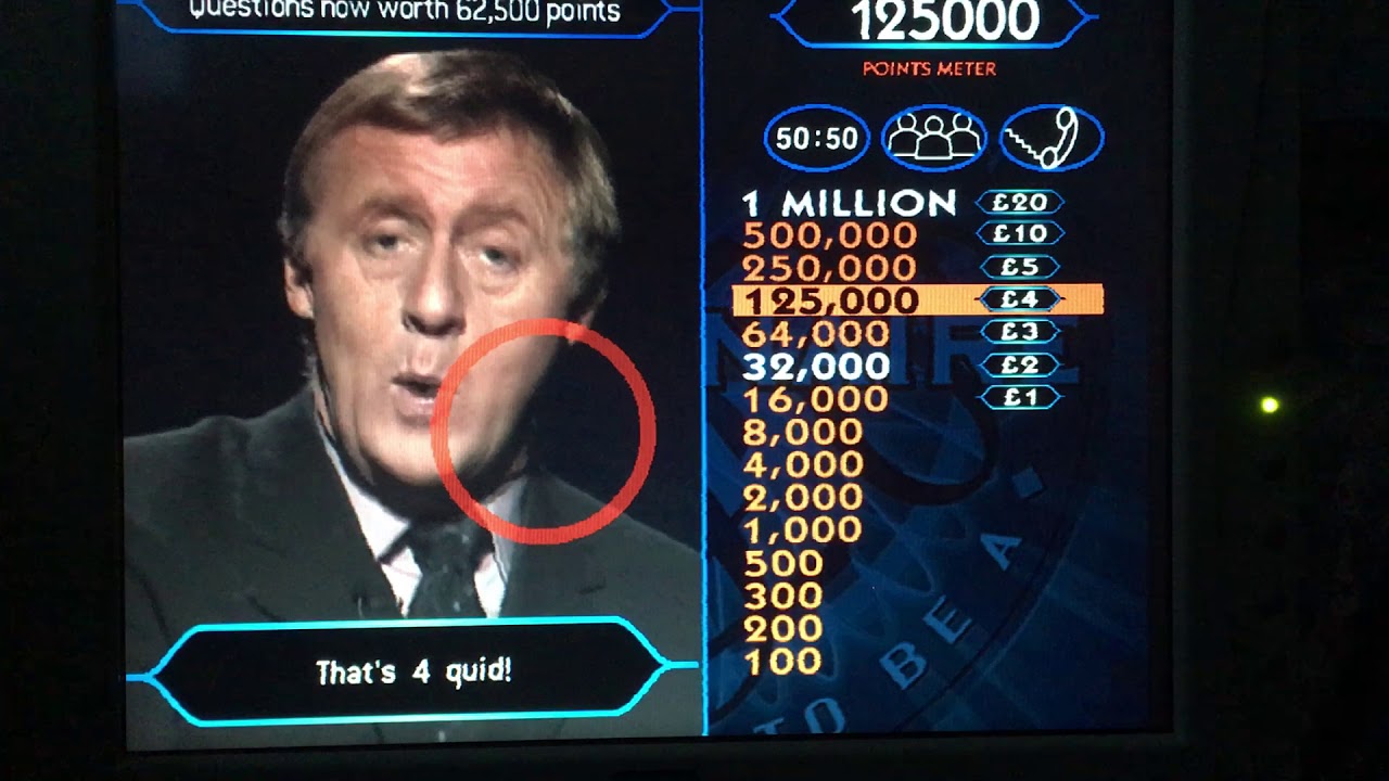 Who Wants To Be A Millionaire Quiz Machine (SWP) Jackpot Win