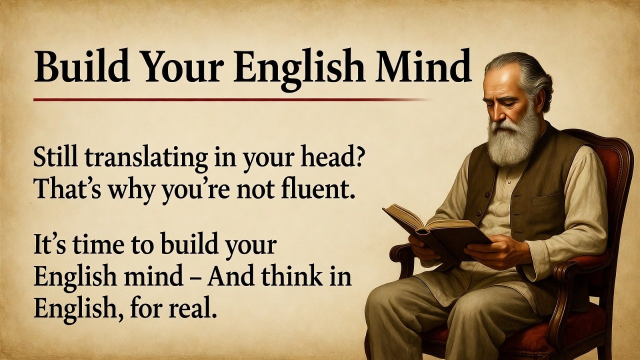 Build Your English Mind || Speak English Fluently Without Translating || Improve Your English