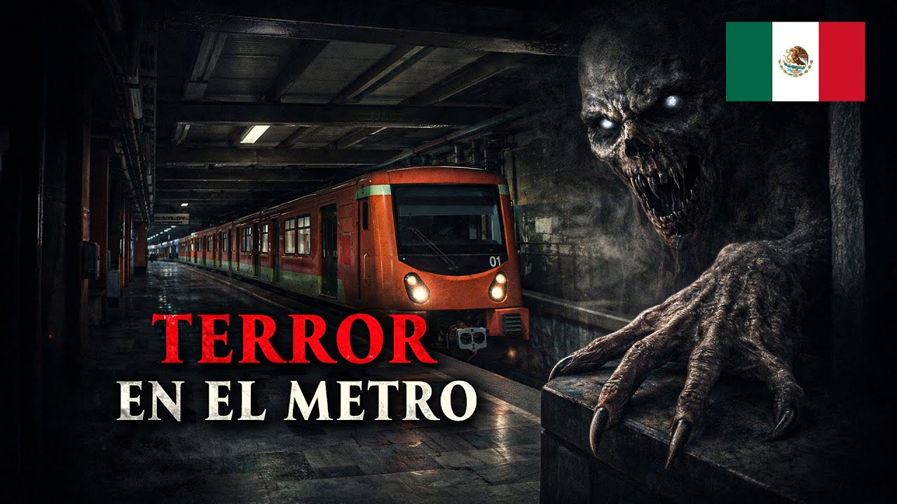 9 Estaciones Paranormales Del METRO de MÉXICO  🇲🇽