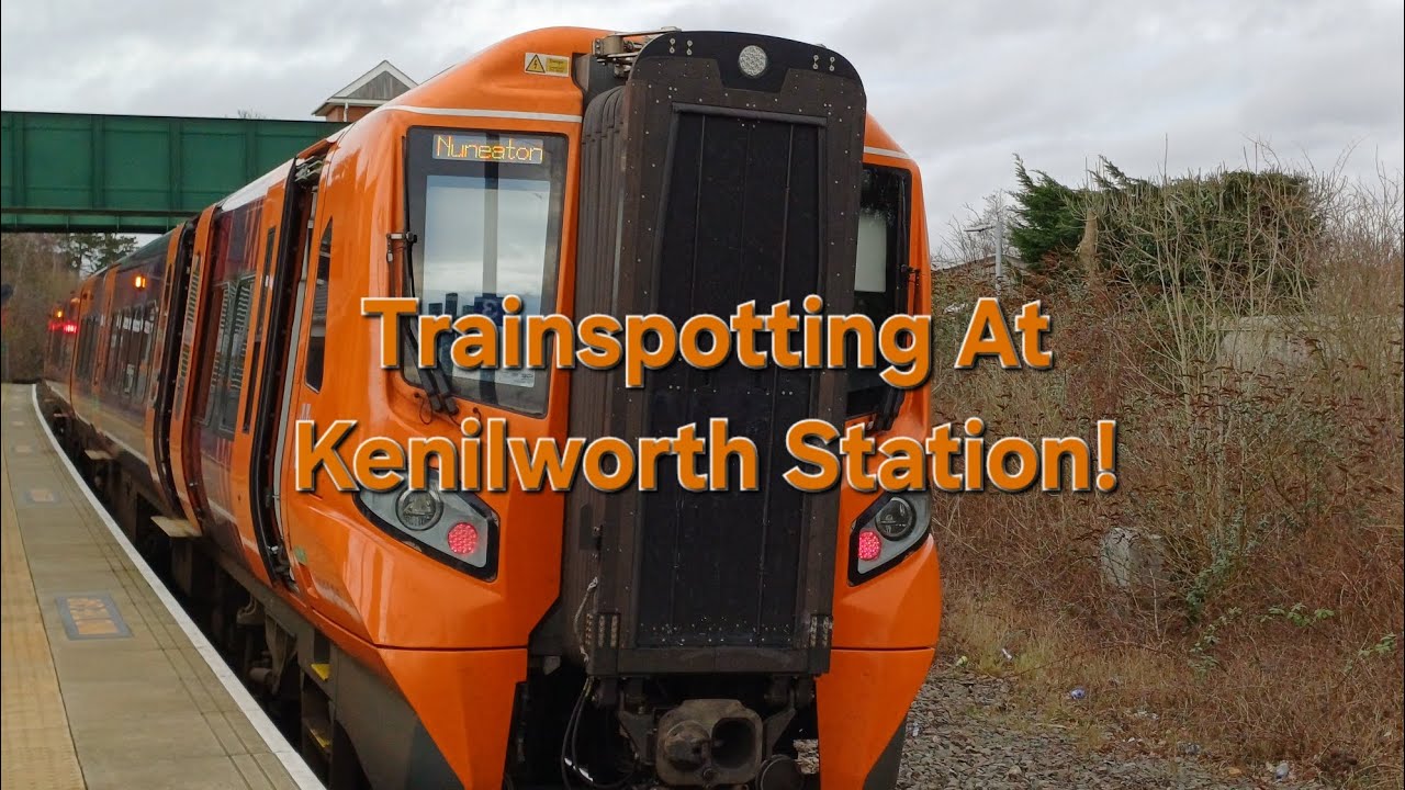 Trainspotting At Kenilworth Station! 