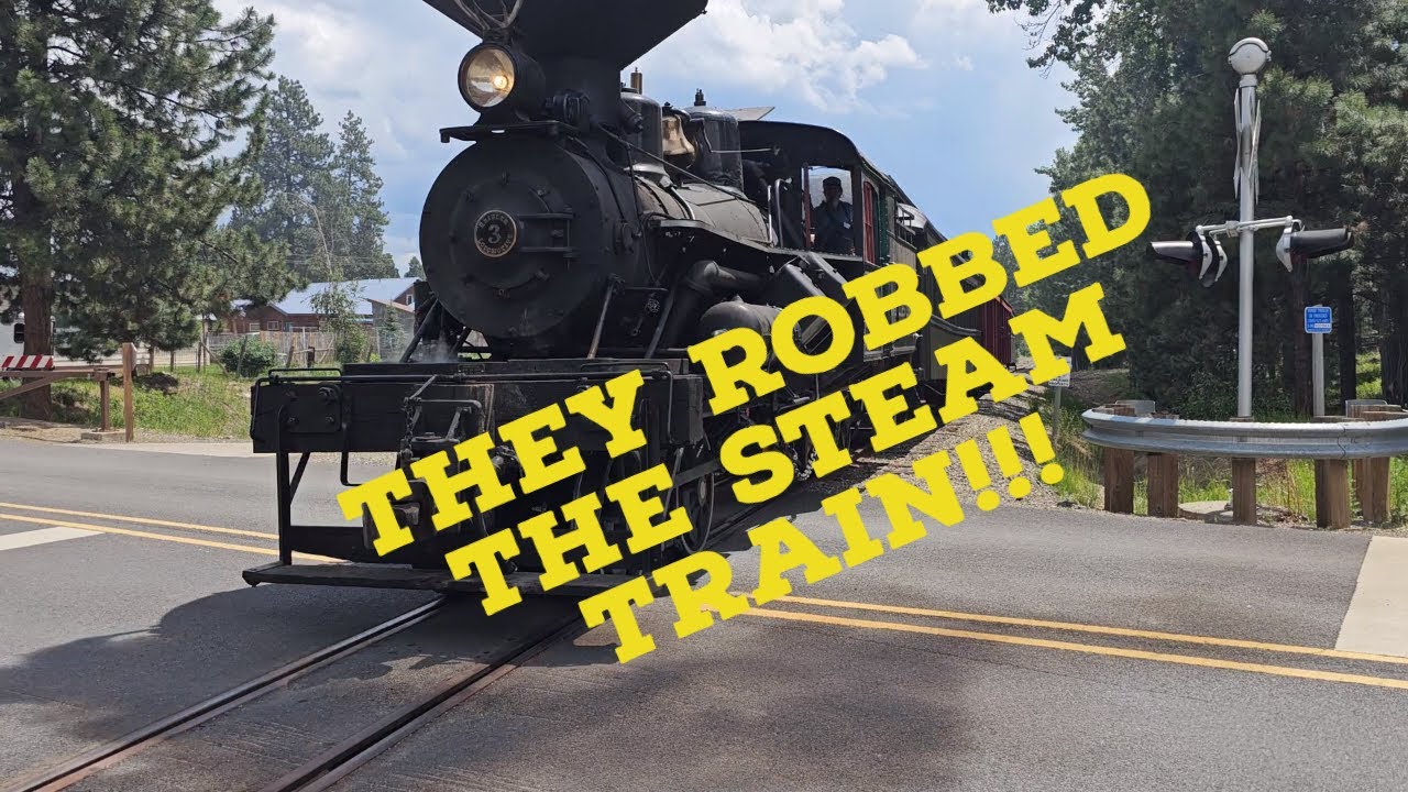 Train Robbery On The Sumpter Valley Steam Train!!