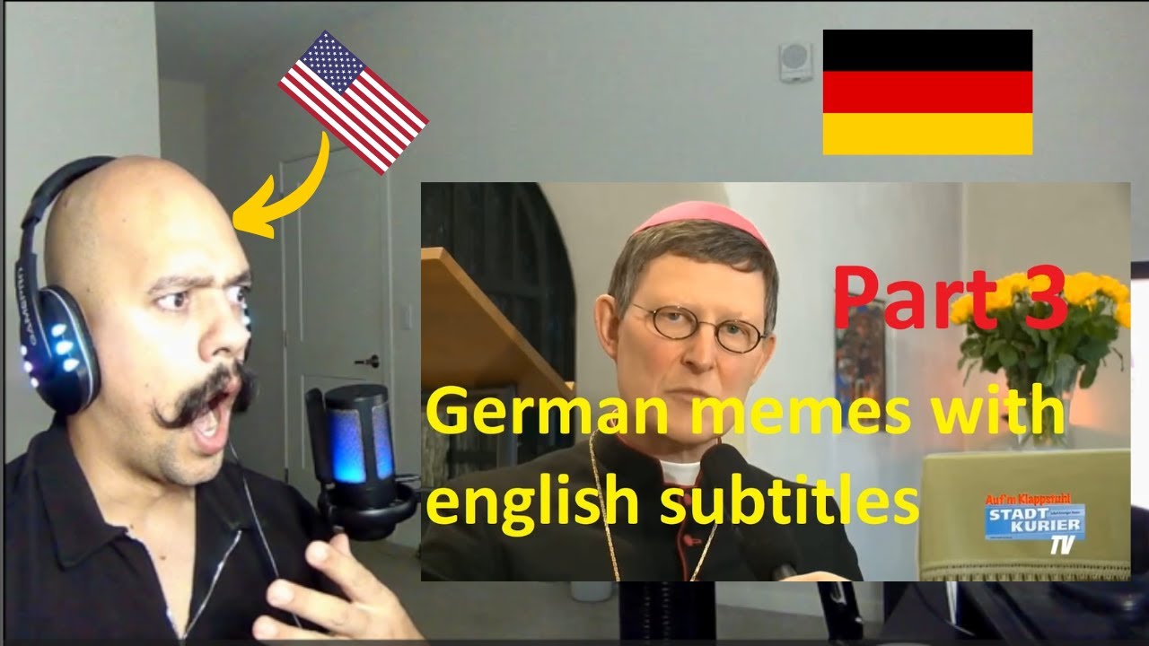 Americans React To INSANE German Memes | German memes with english subtitles #3