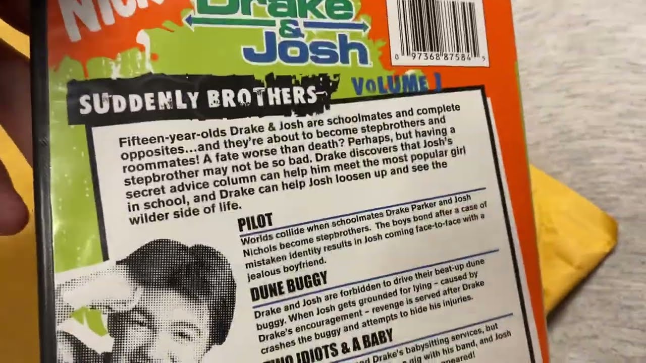 VERY LATE Drake & Josh DVDs Unboxing Video