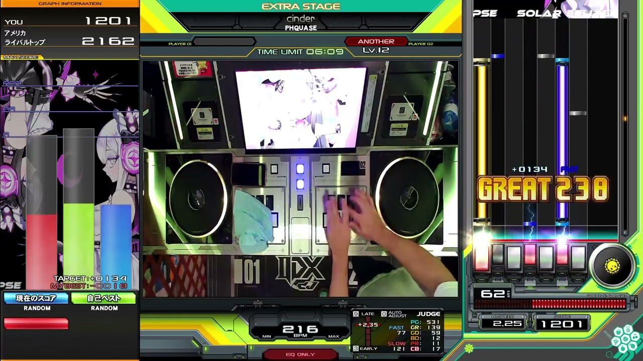 【beatmania IIDX】cinder / PHQUASE