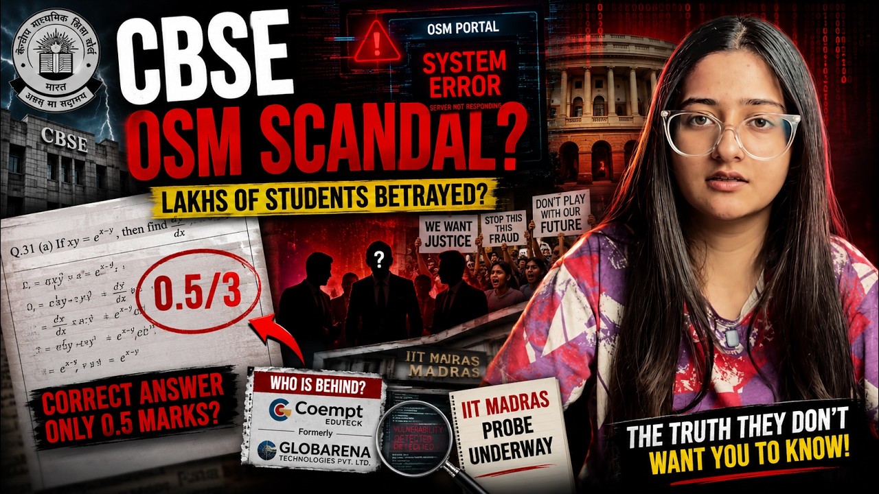 CBSE OSM Exposed? How Lakhs of Class 12 Students Lost Trust in the System
