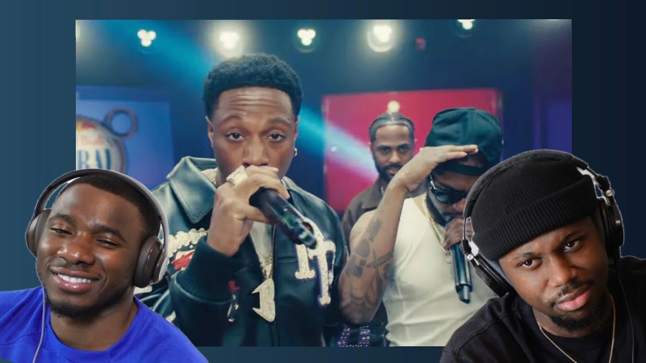 Joey BADA$$, Big Sean, Ab Soul - Red Bull Spiral Freestyle  - FIRST REACTION