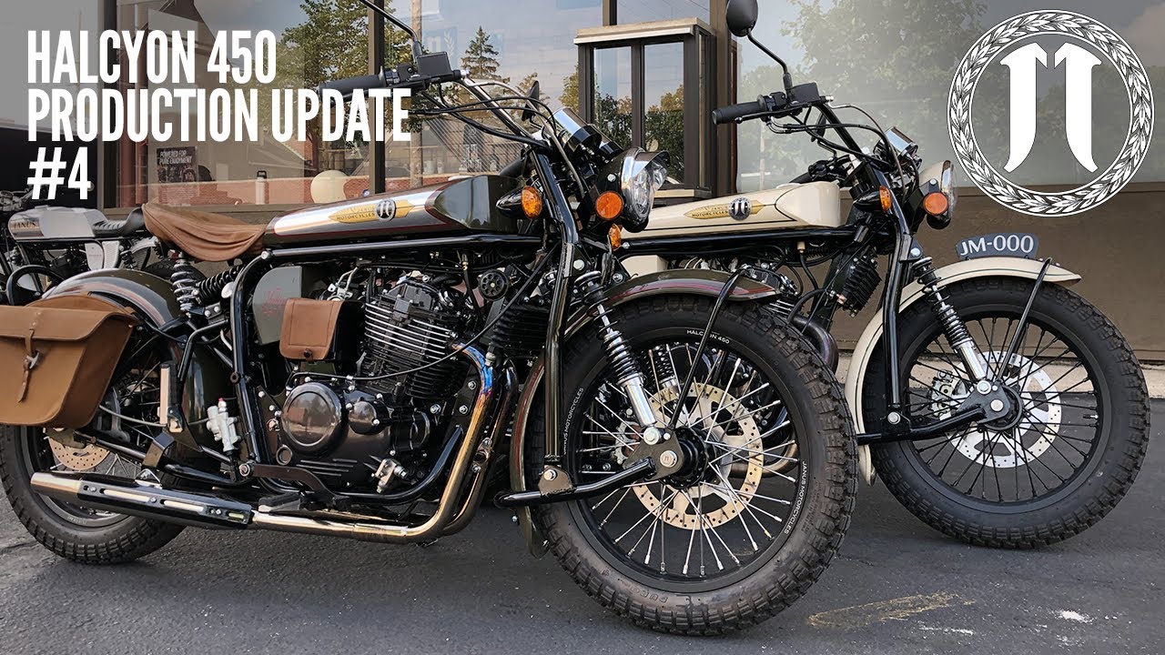 Janus Halcyon 450 motorcycle production update #4