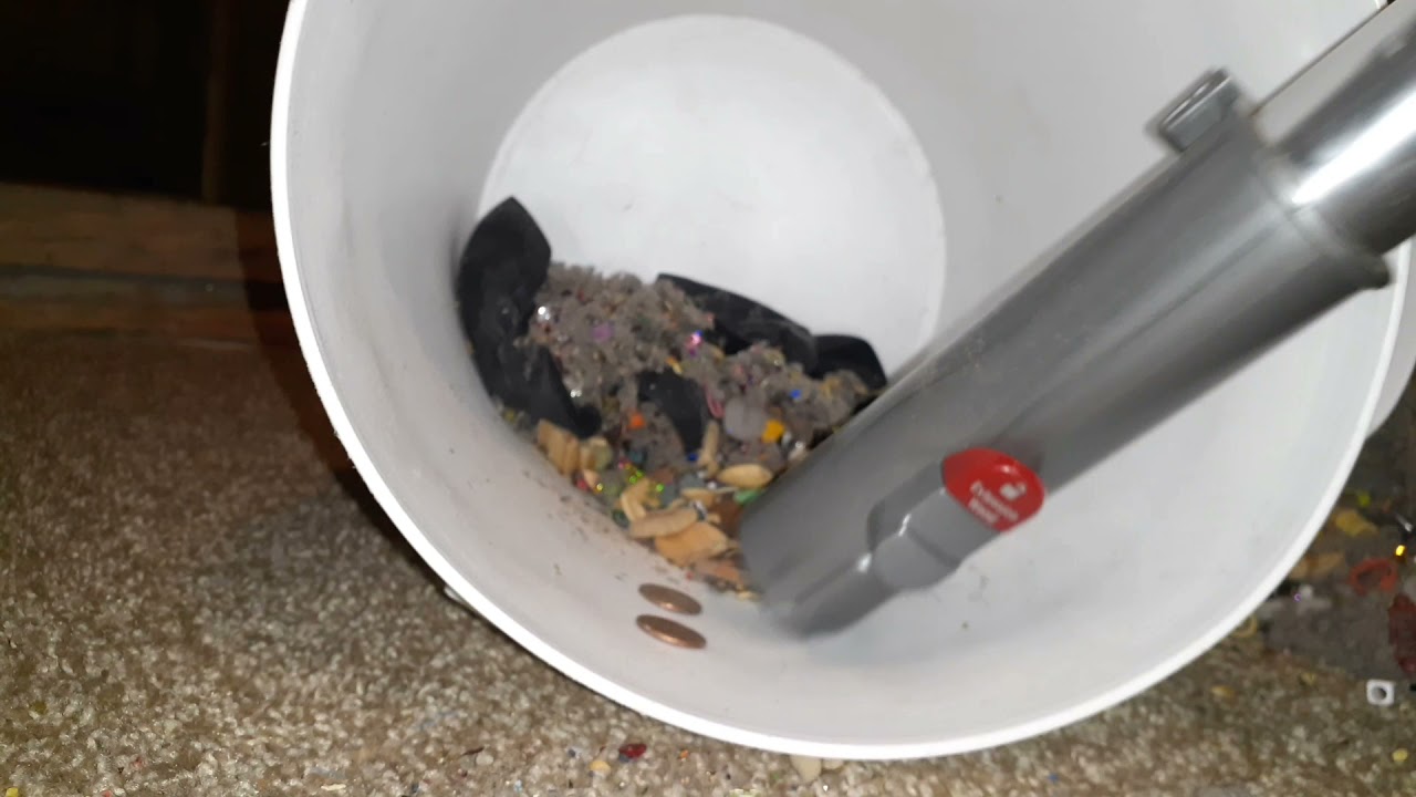 Love hoovering request- vacuum out of the bucket with metal hose