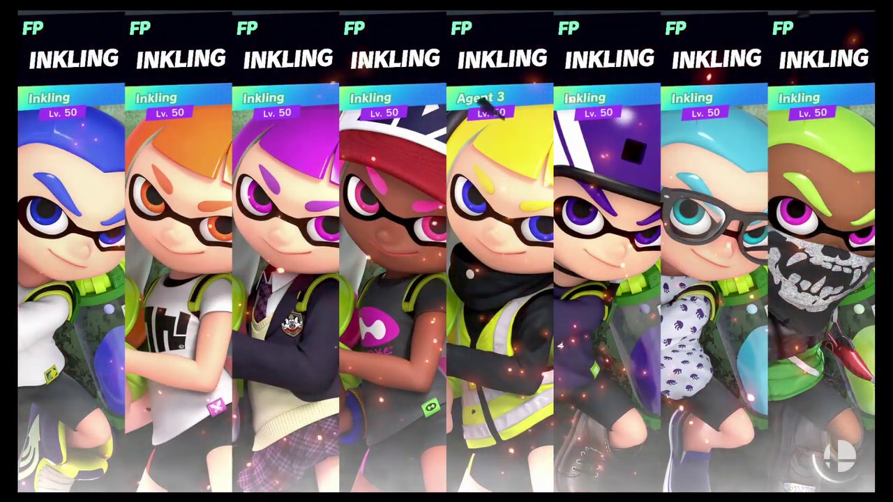 Super Smash Bros Ultimate Amiibo Fights   Request #5537 Inkling Fight