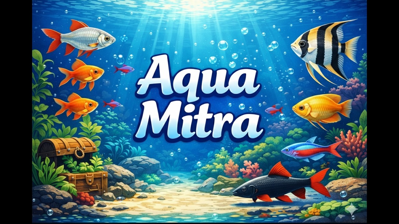 Aqua Mitra – Smart Aquarium Companion | Elecrow SquareLine UI Challenge 2026