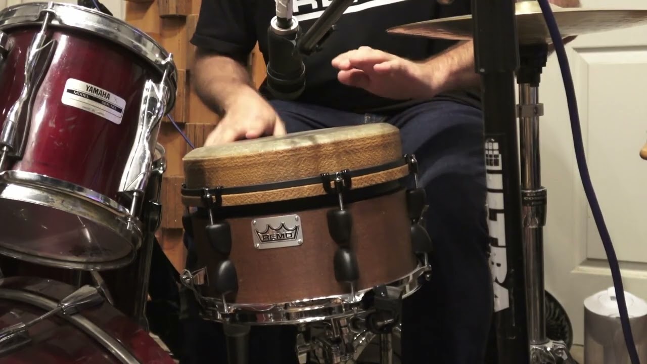 Remo Mondo Snare Drum Demo.(Lauten Audio Snare Mic)Performed by Theo Mordey 2025.