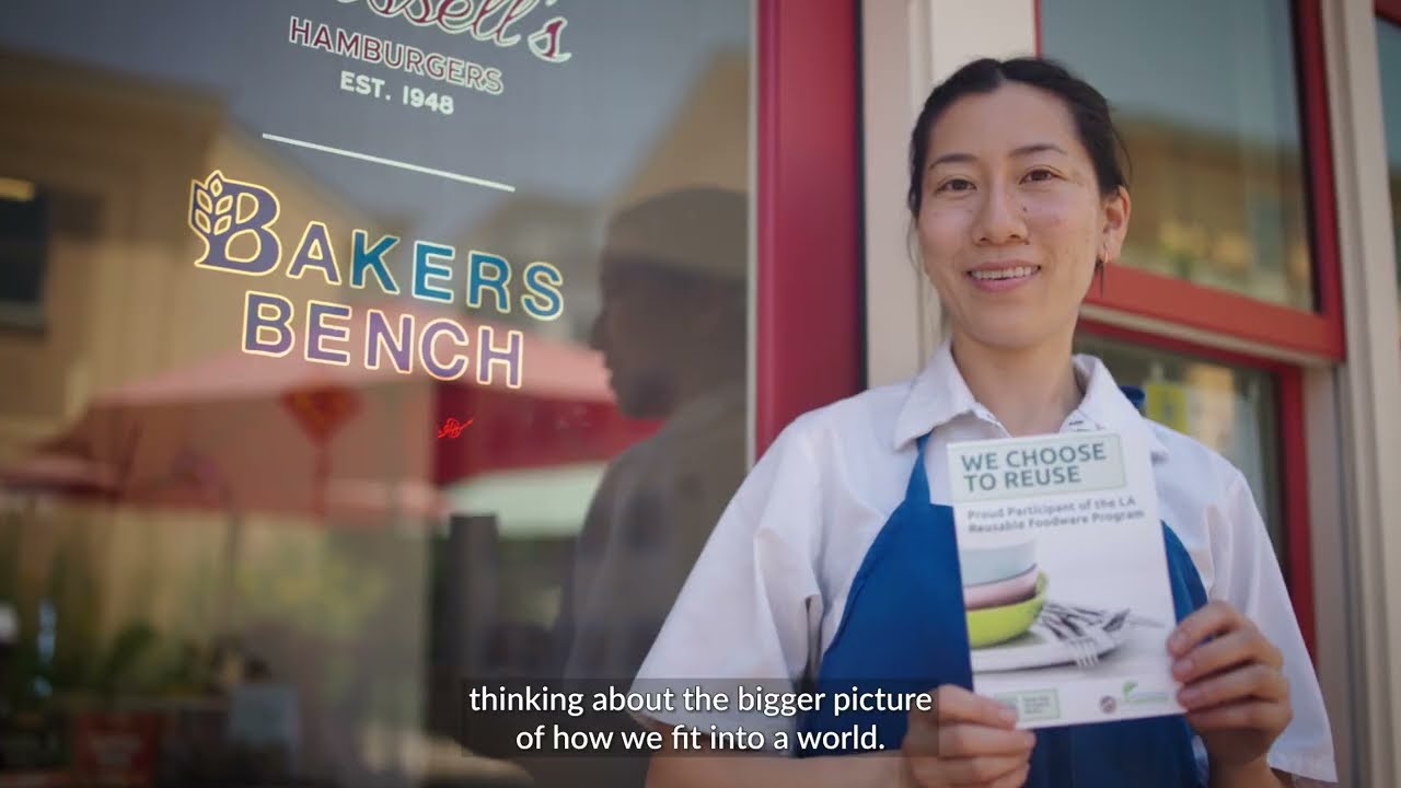 City of Los Angeles Reusable Foodware Microgrant Program: Bakers Bench