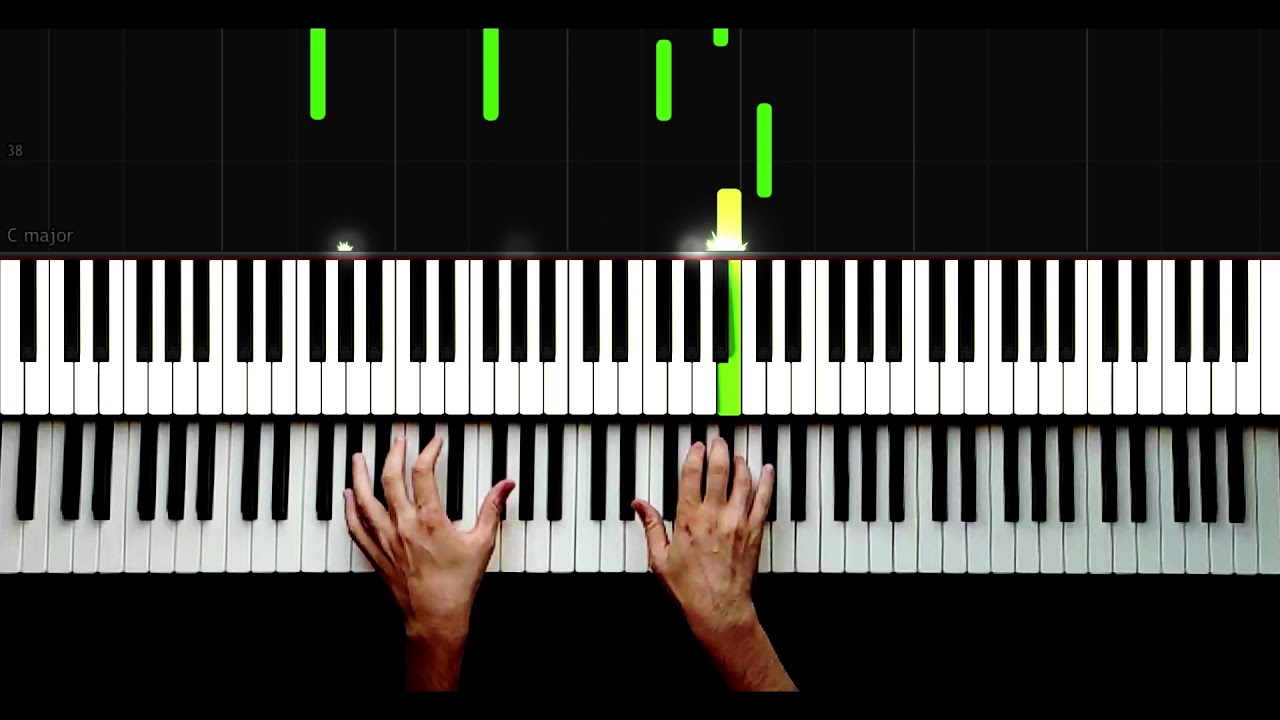 RAF Camora feat. Bonez MC – Blaues Licht - Easy Piano Tutorial