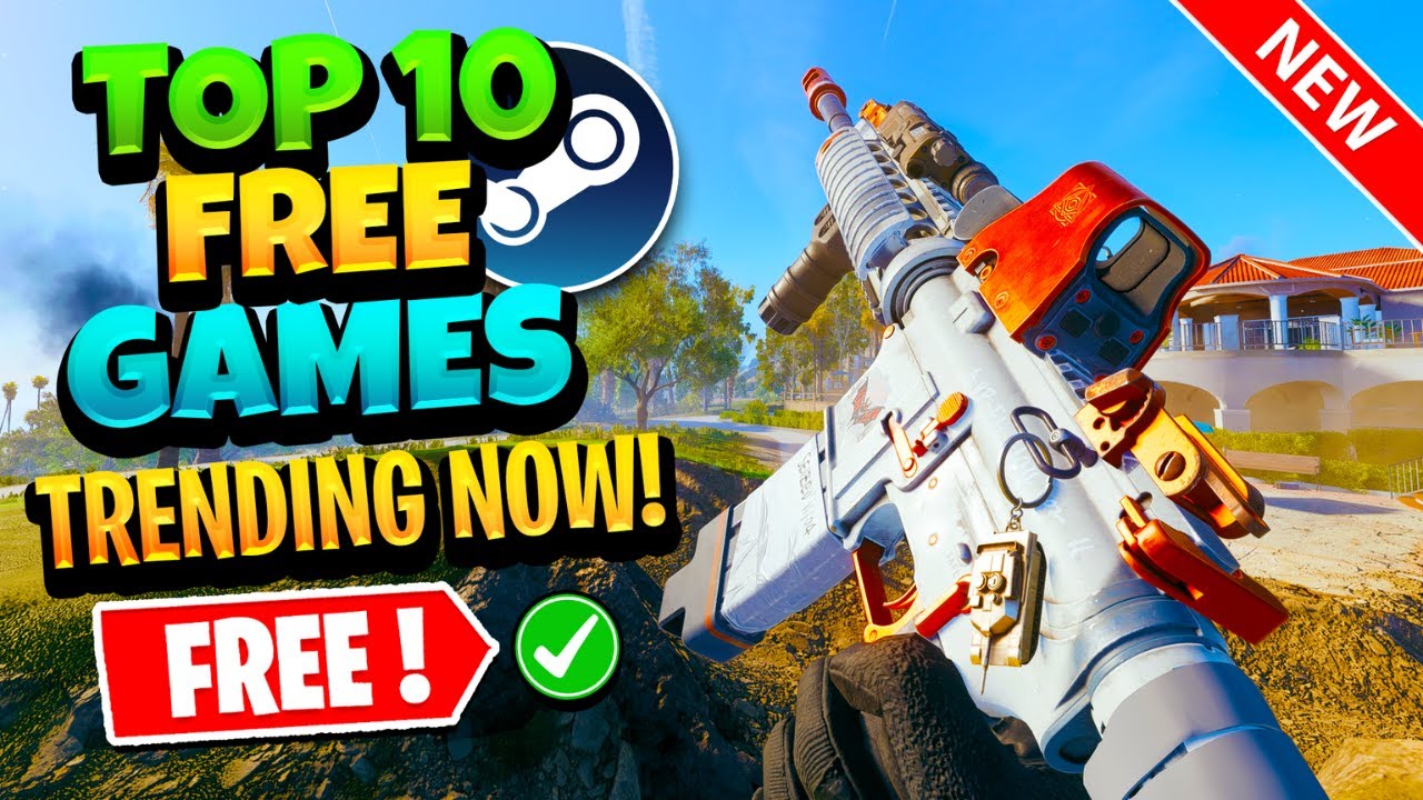 ТОП-10 БЕСПЛАТНЫХ игр, которые будут в тренде в конце 2025 года!🔥