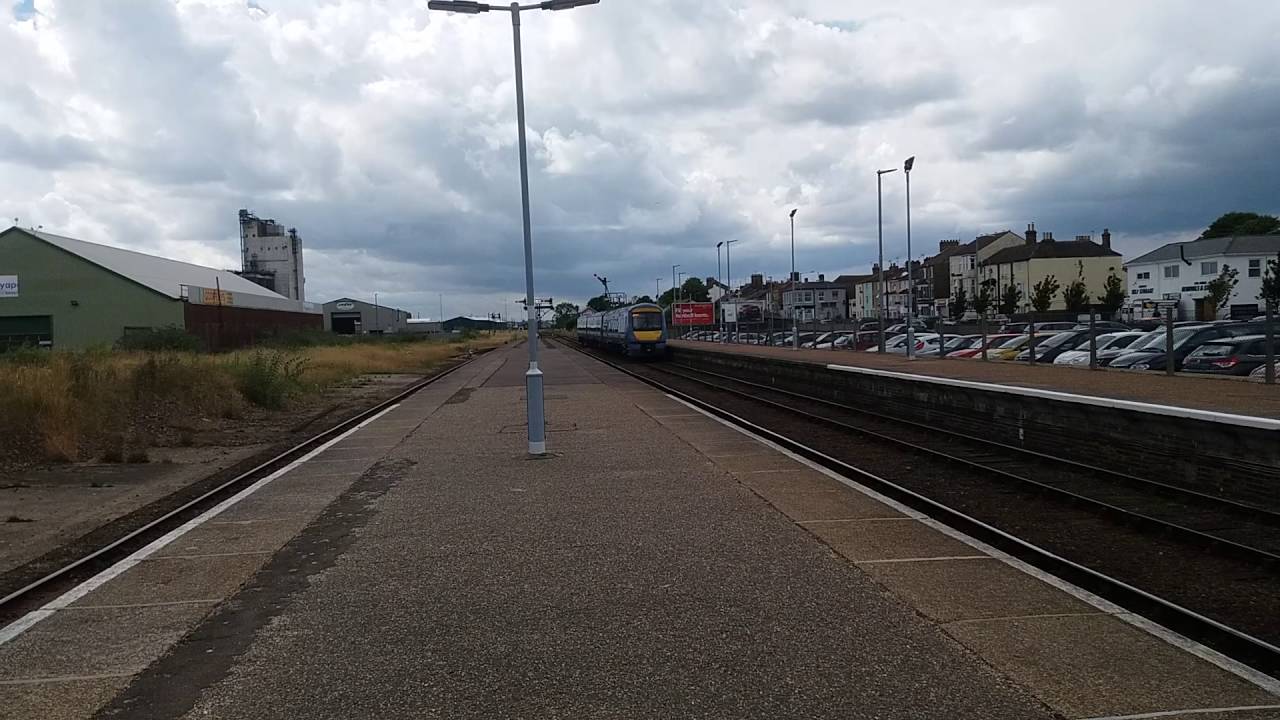 Abellio Greater Anglia Class 170 170201 Departs Lowestoft  For Ipswich 29/7/16