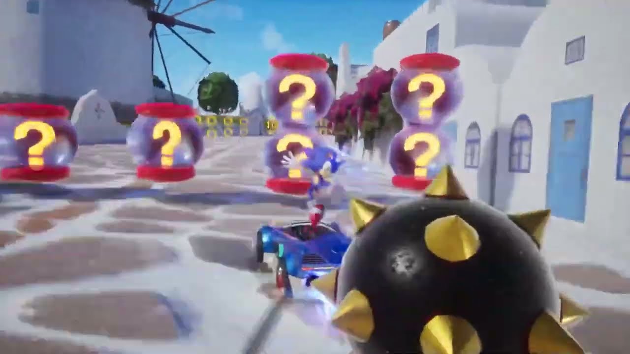 New Gameplay: Sonic racing on Apotos and Dragon Road | Sonic Racing: CrossWorlds