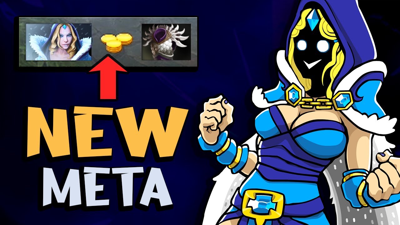 Crystal Maiden is NOT a support hero anymore!