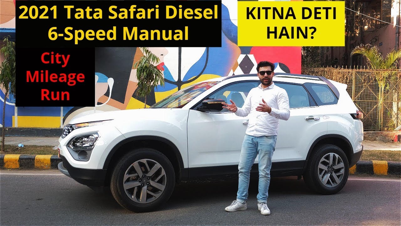 2021 Tata Safari Manual Mileage Test II #ReclaimYourLife II #AllnewSafari II 91Wheels