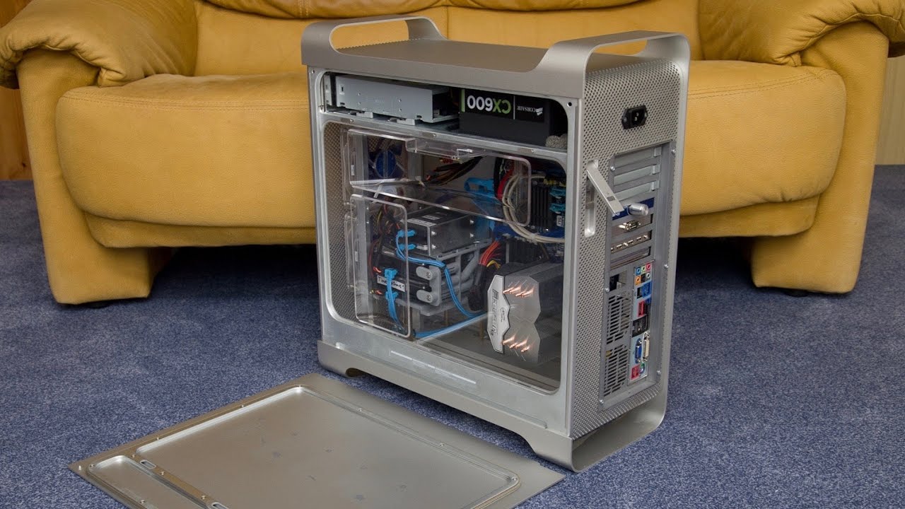 Power Mac G5 Hackintosh build - my first one in an Apple case