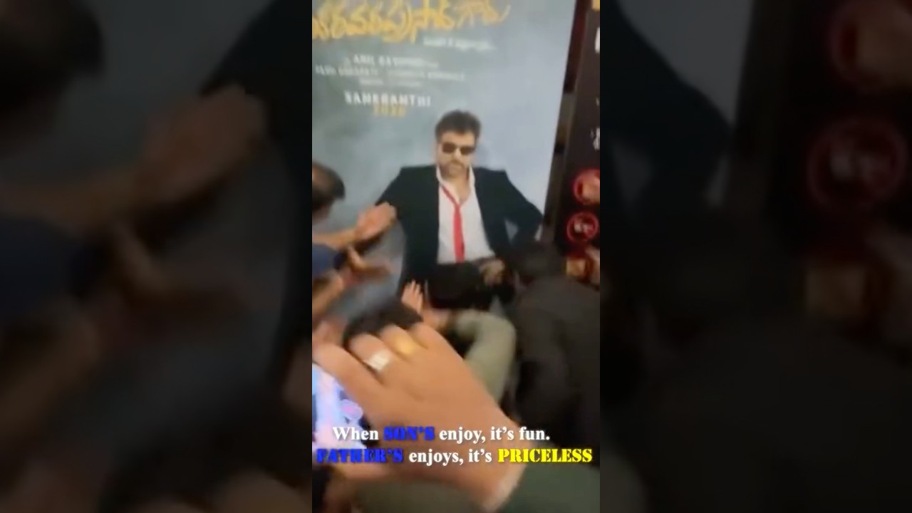 Mana shankara vara prasad garu movie celebration