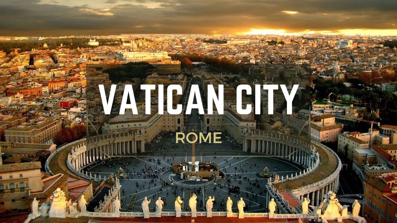Vatican City - Smallest Country of the World Virtual Tour 4k 2022