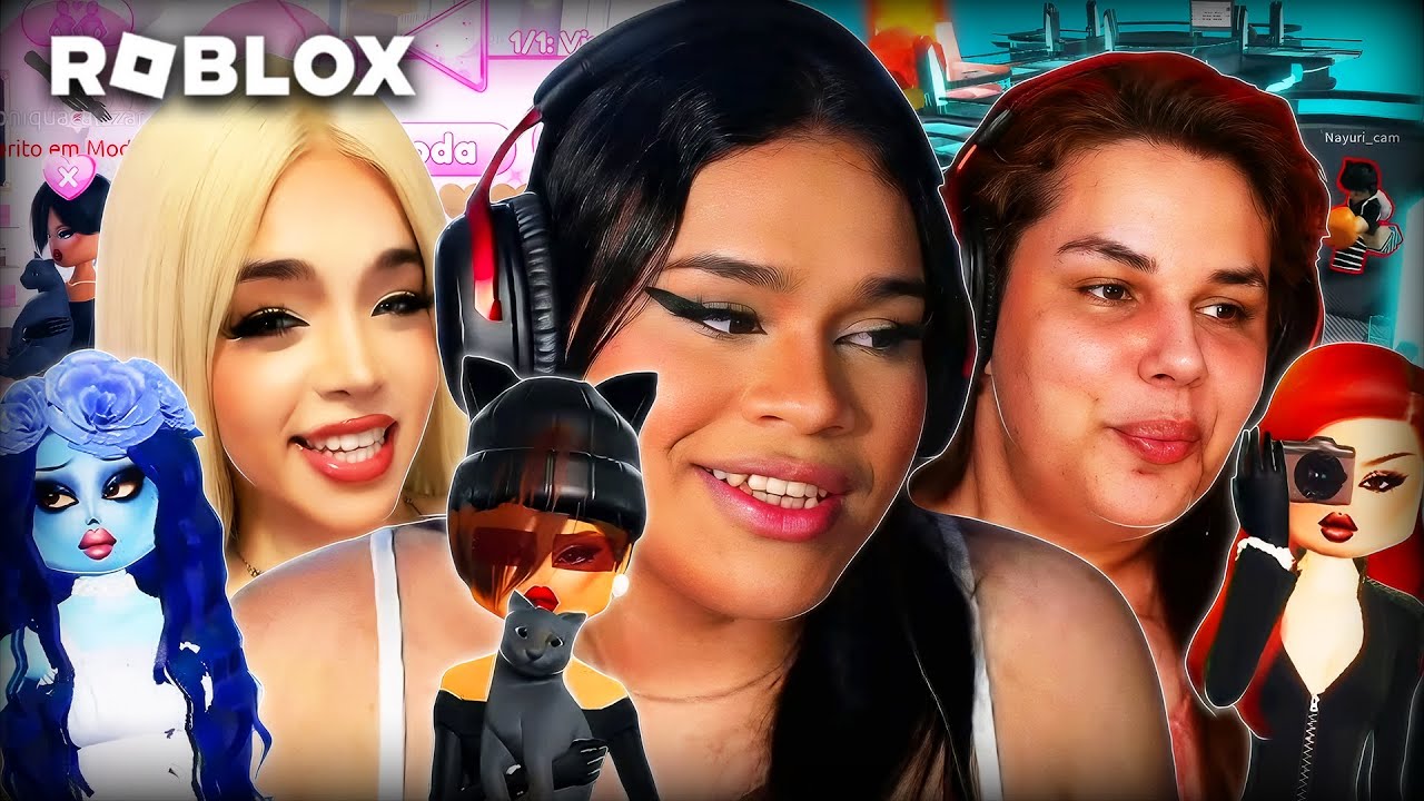 mdmDaiane jogando ROBLOX #70 com @WanessaWolf e @OEstranhoMundodeJessy