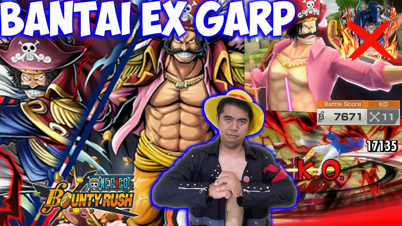 Menolak Di Bantai !!! Full ATK EX Roger Bantai EX Garp 🔥🔥- One Piece Bounty Rush