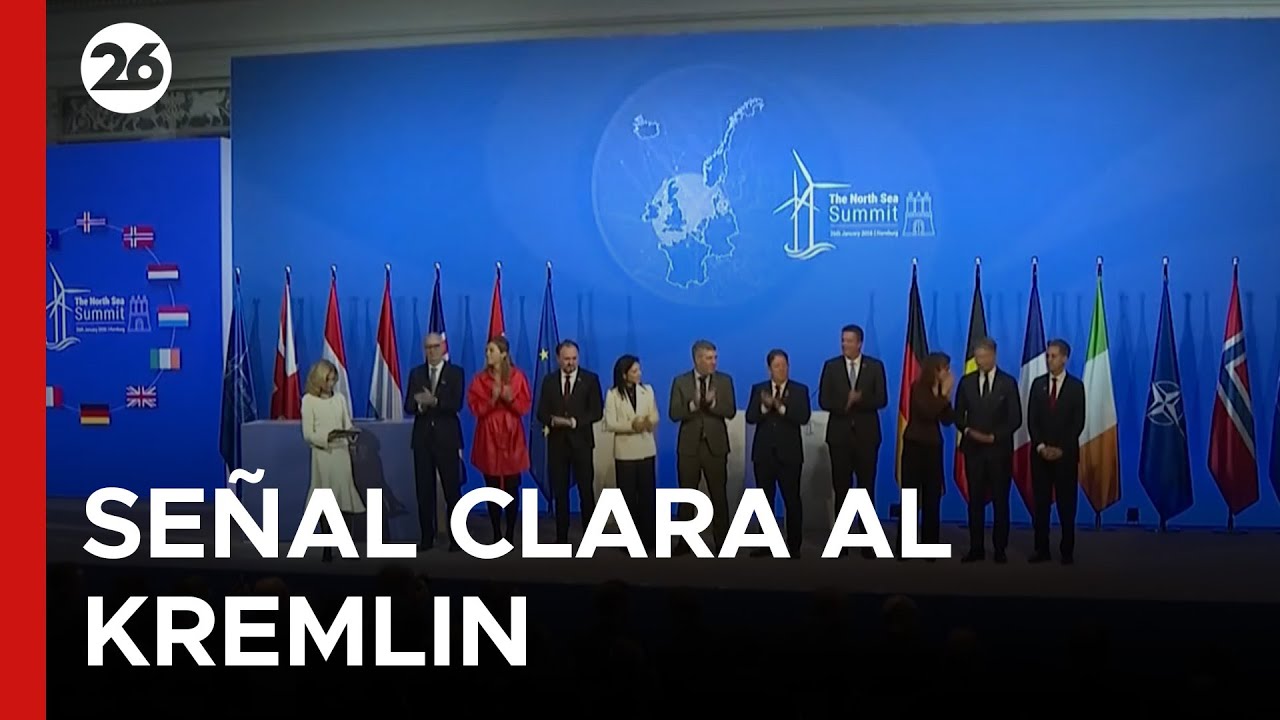 🇪🇺 EN LA CUMBRE DEL MAR DEL NORTE | Comisionado europeo pide a Rusia que deje de chantajear